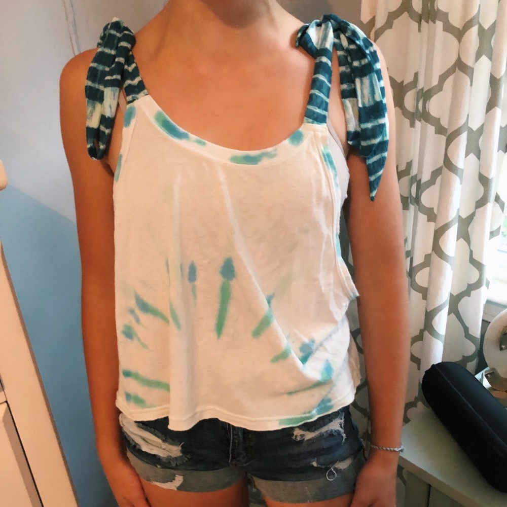 Free people tie dye tank top.
